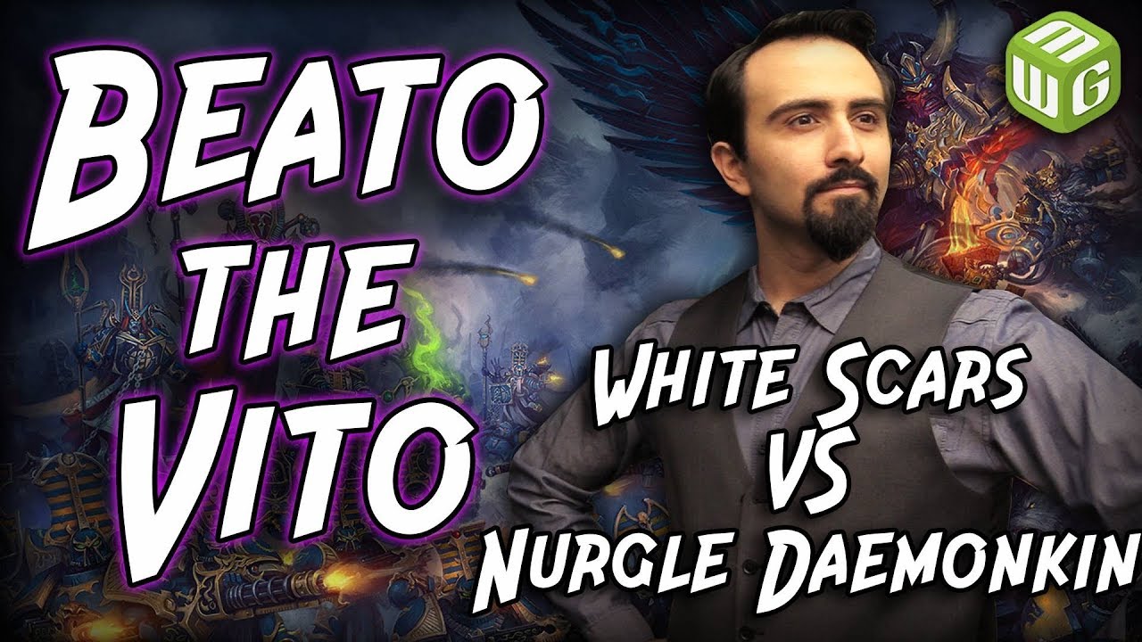 White Scars vs Nurgle Daemonkin Warhammer 40k Battle Report - Beato the Vito Ep 1