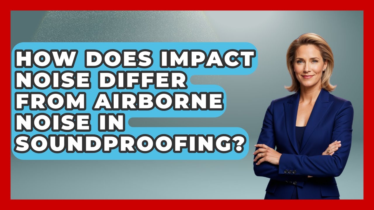 How Does Impact Noise Differ From Airborne Noise In Soundproofing? - Home Remodeling Gurus