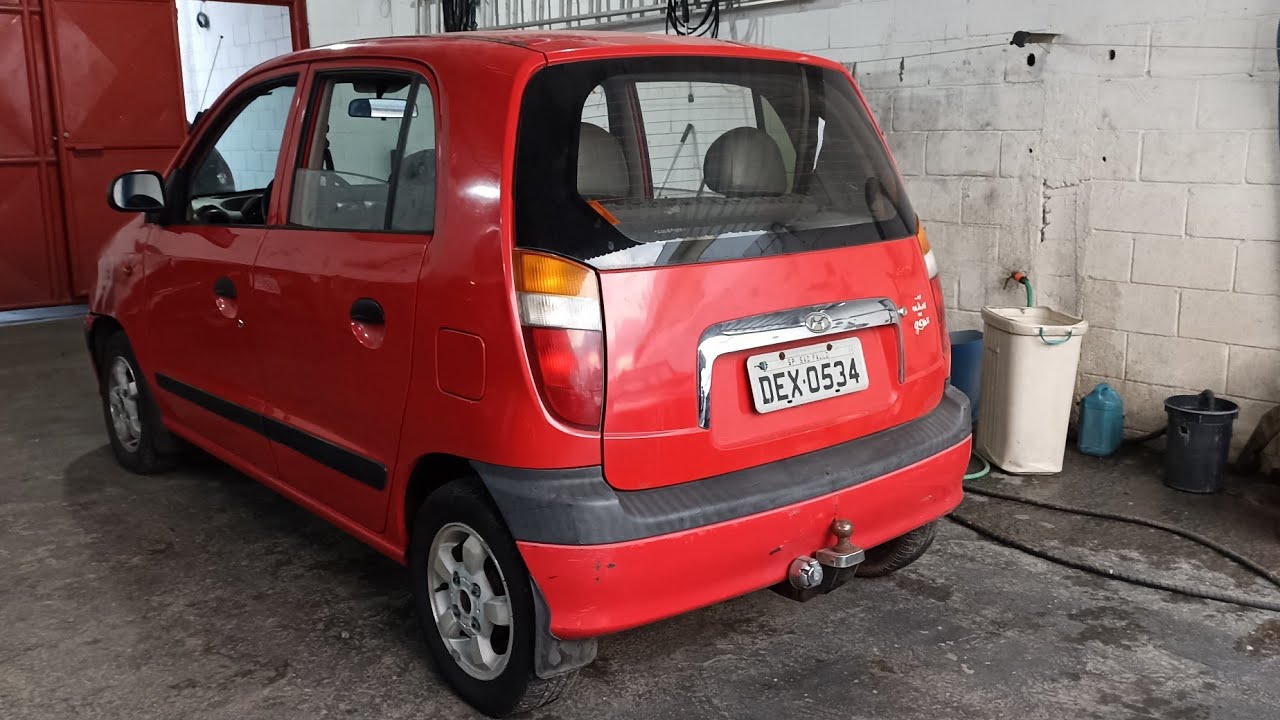 Hyundai Atos Prime ficou pronto, primeira voltar!.