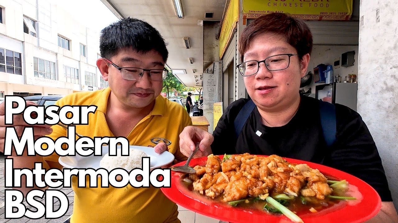 Pasar Modern Intermoda BSD Market Explore for Food [ENG SUB]