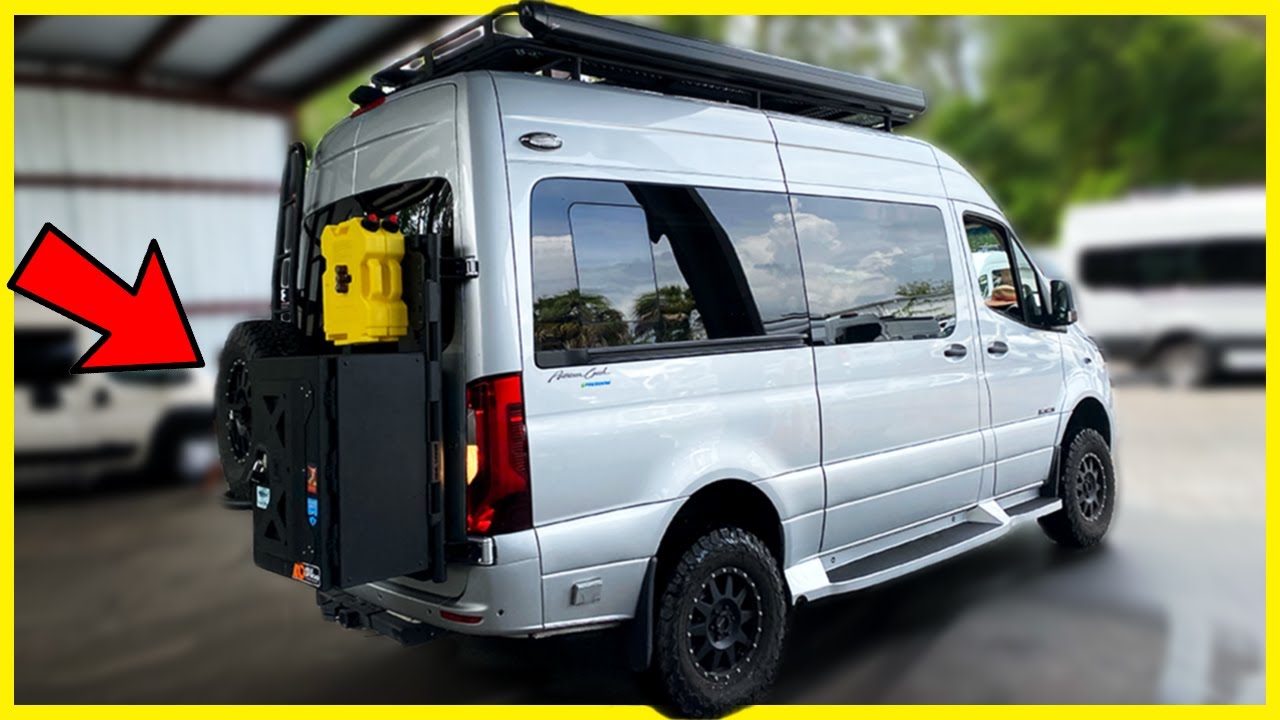 Этот владелец МОДЕРНИЗИРОВАЛ роскошный фургон Sprinter 144 для бездорожья!