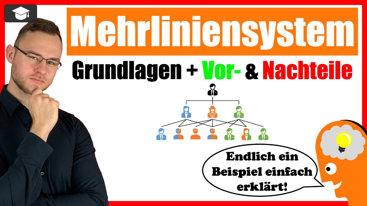 Mehrliniensystem einfach erklärt mit Vor- und Nachteile