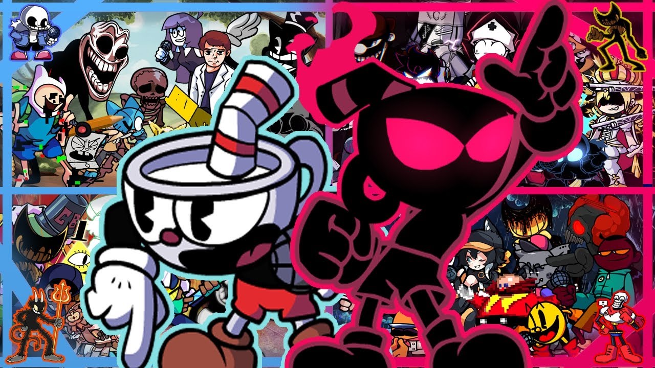 Cuphead WEEK but Every Turn a Different Character Sings 🤓🎶