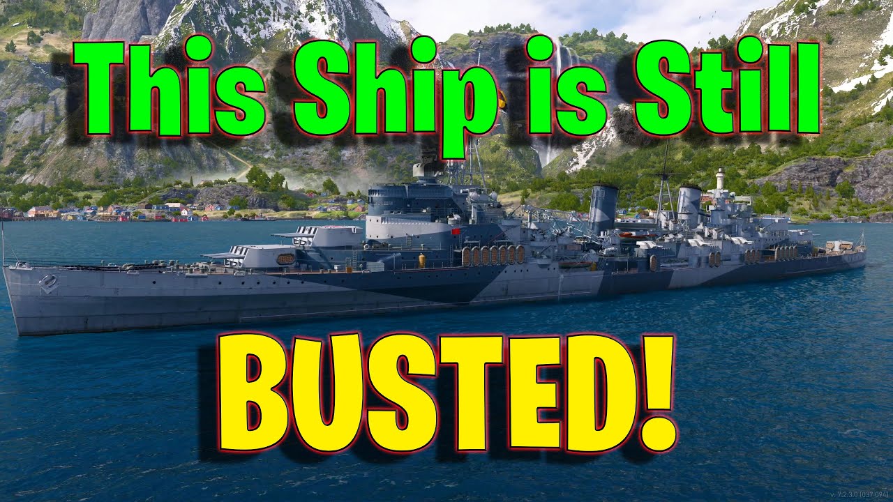 This Ship is Still Completely BUSTED in World of Warships Legends!
