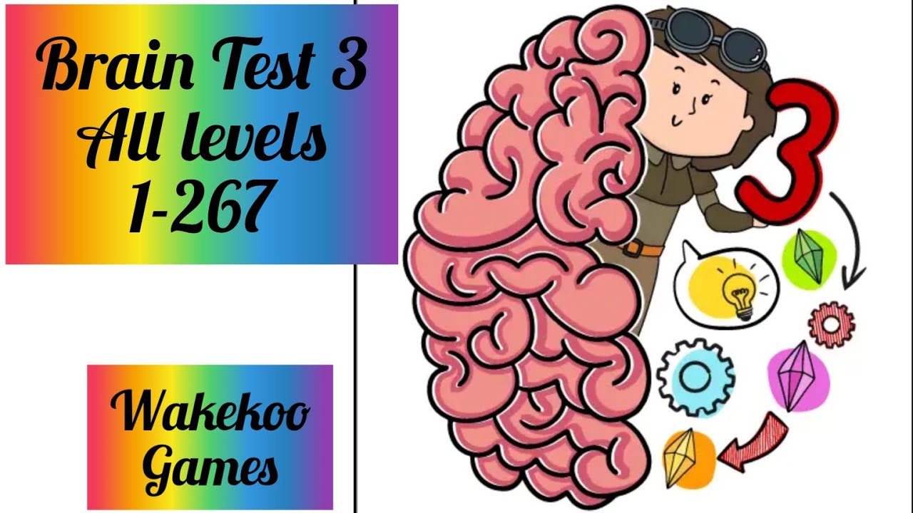 Brain Test 3 Levels 1-267 Answers