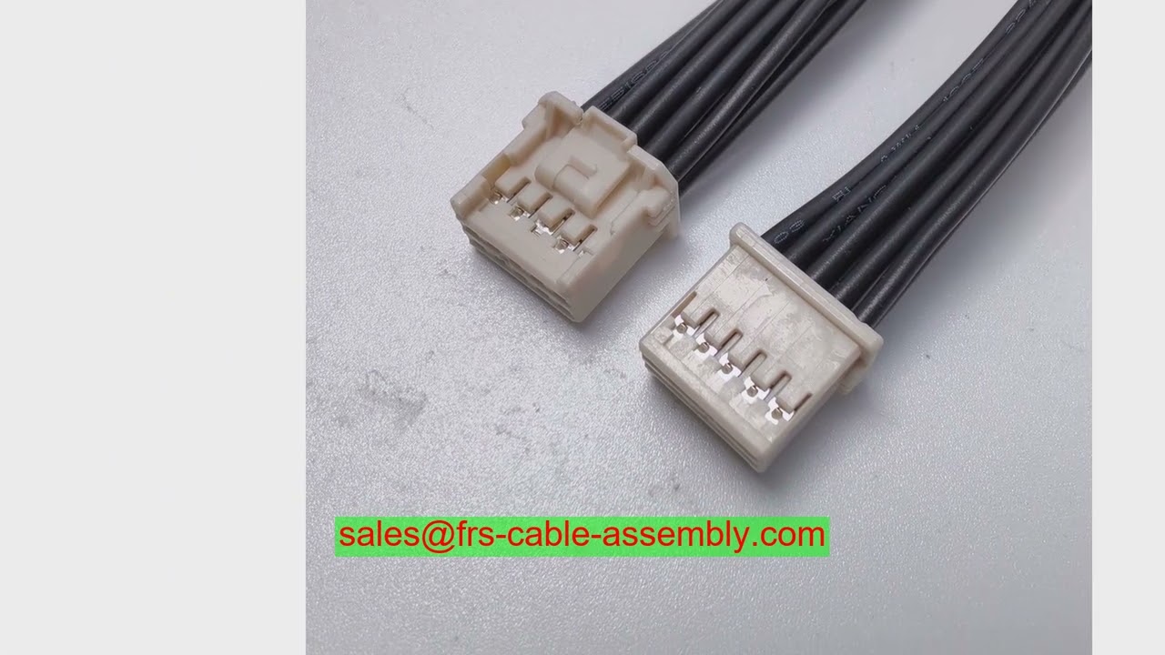 Custom Cables Micro Coaxial Cable Assembly Micro-Coaxial Cable Available With Push-On And Threaded