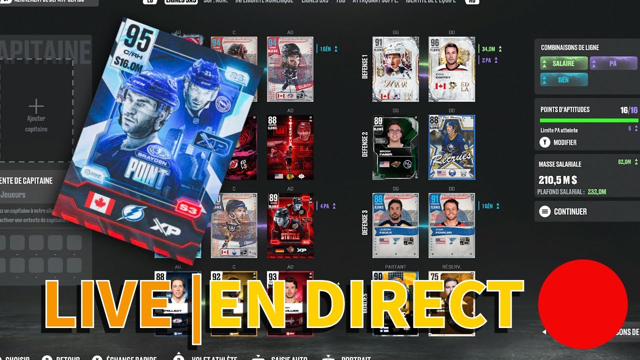 Ranked du lundi soir - grind saison 3| NHL 26 HUT LIVE