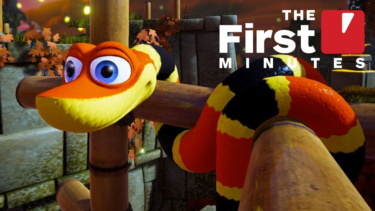 The First 15 Minutes of Snake Pass Gameplay