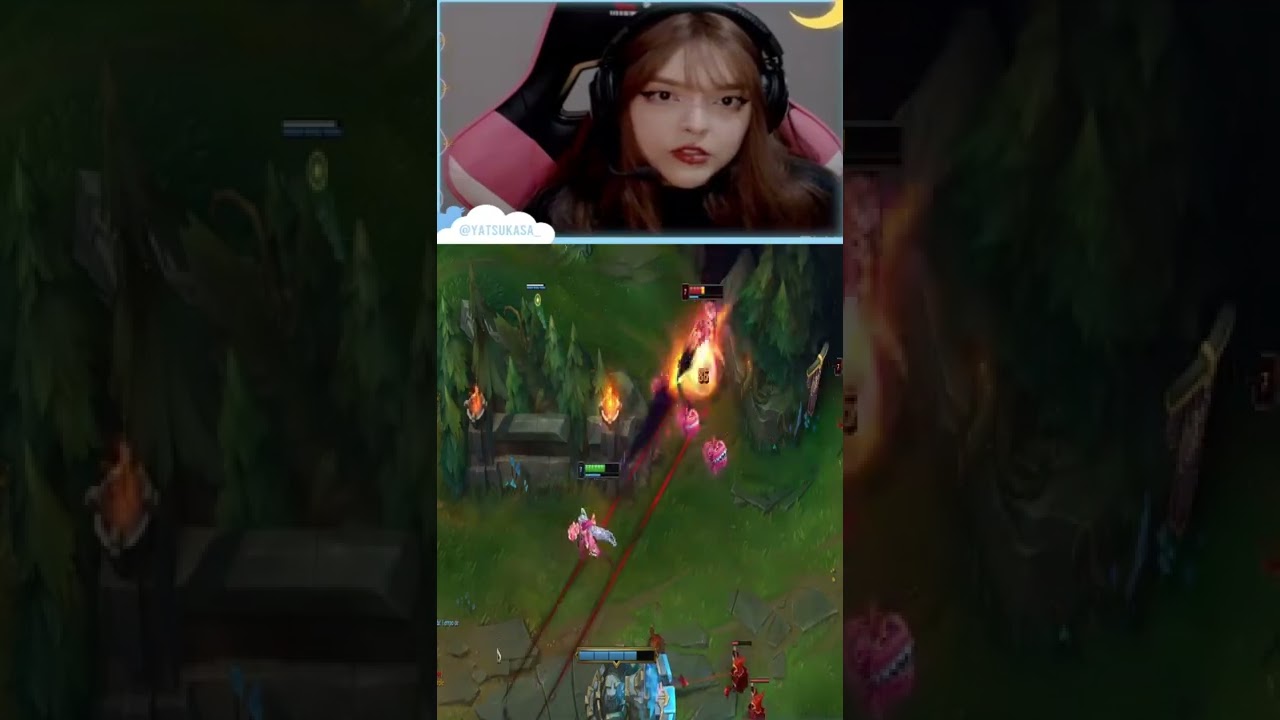 Jinx Auto spacing clean #shorts #leagueoflegends #lol #Yatsukasa
