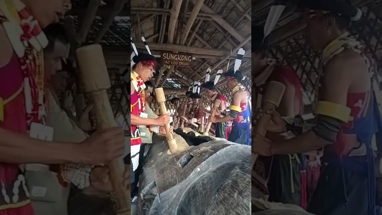 Ao morung, winner for the best morung at hornbill festival 2025.First position