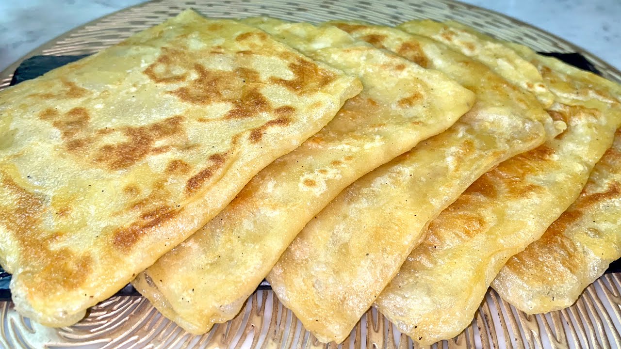 مسمن تقليدي للمبتدئات😍 خفيف و مورق سهل التحضير بلا تعب ولا مجهود 👌