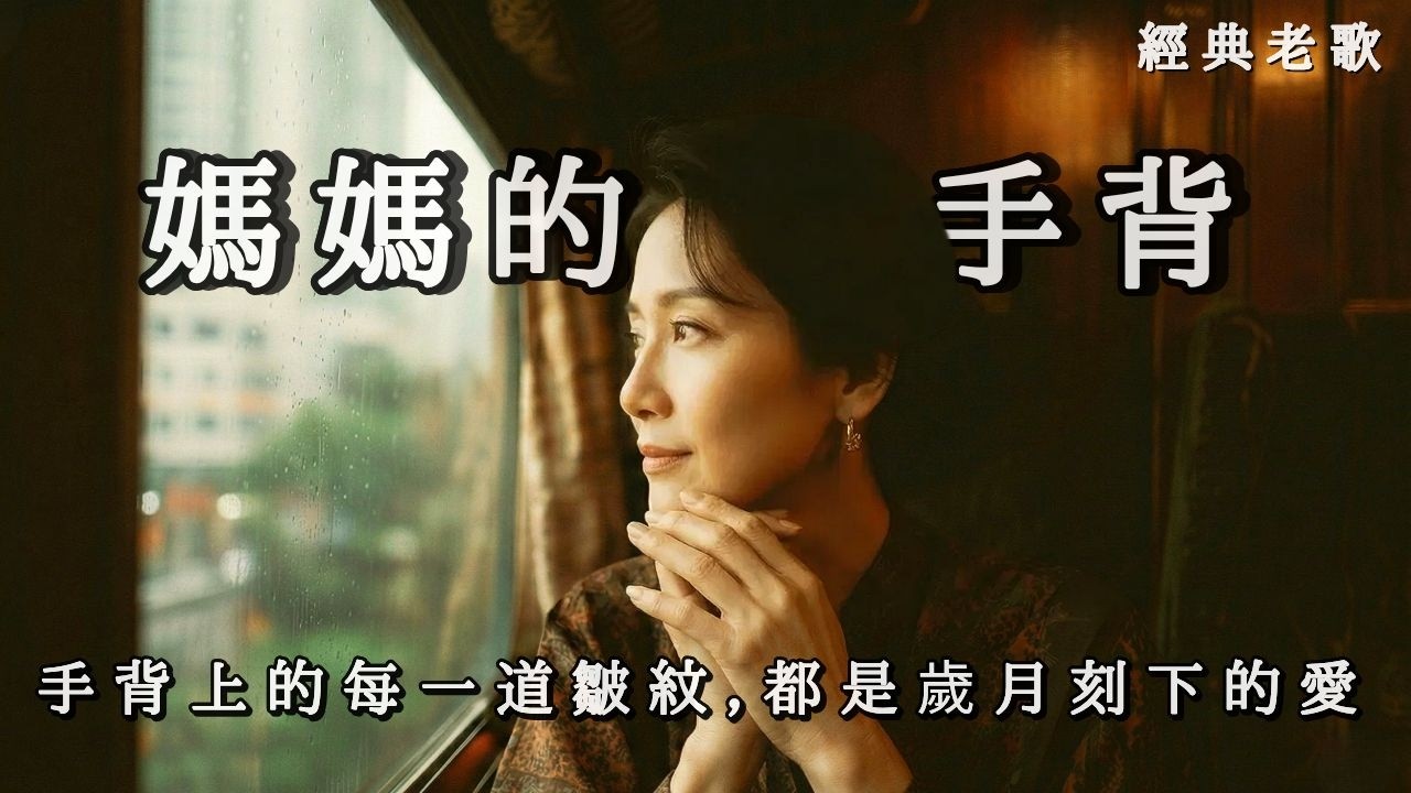 新歌上線 《媽媽的手背》歲月刻下的愛ㅣ90年代經典慢歌 懷舊金曲《Mother's Hand》