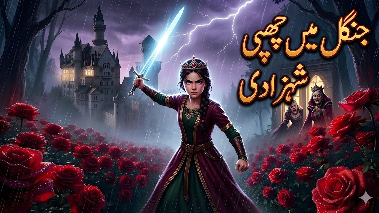 (Urdu story)جنگل میں چھپی شہزادی | محل سے نکالی گئی بچی کیسے ملکہ بنی؟ حیران کن کہانی