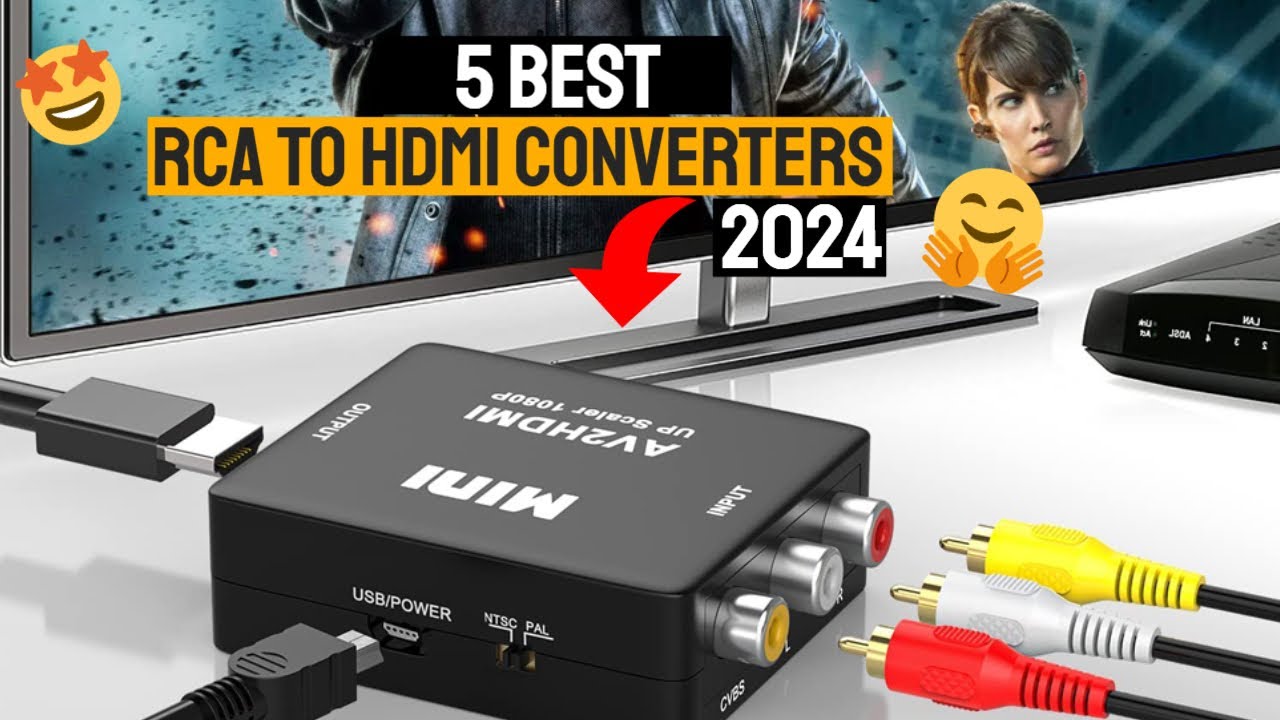 Top 5 RCA to HDMI Converters of 2024: BD&M, Viagkiki, Amtake, Tengchi, ABLEWE