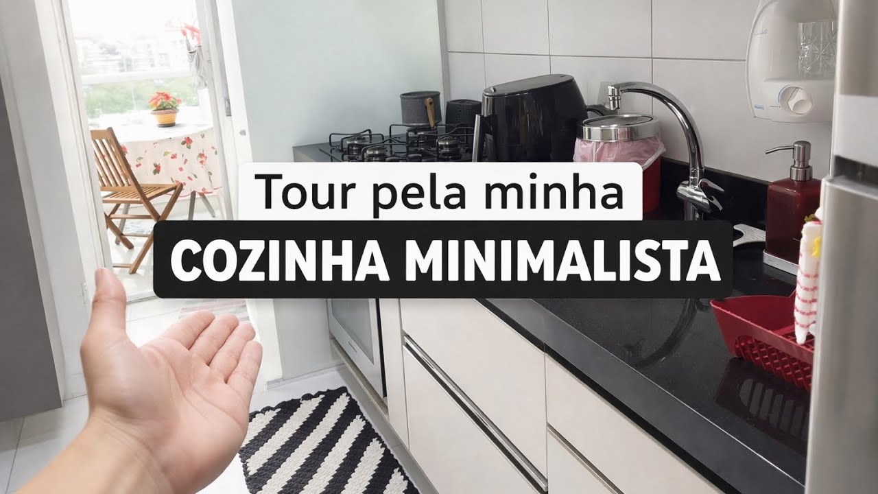 Cozinha minimalista real: simples, funcional e sem excessos #omundodeeli 