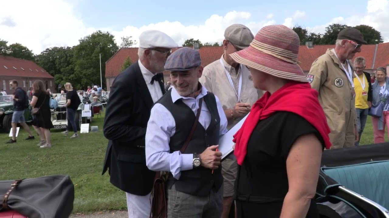 MG Car Club Denmark: European Event of the Year 2023 på Hindsgavl Slot