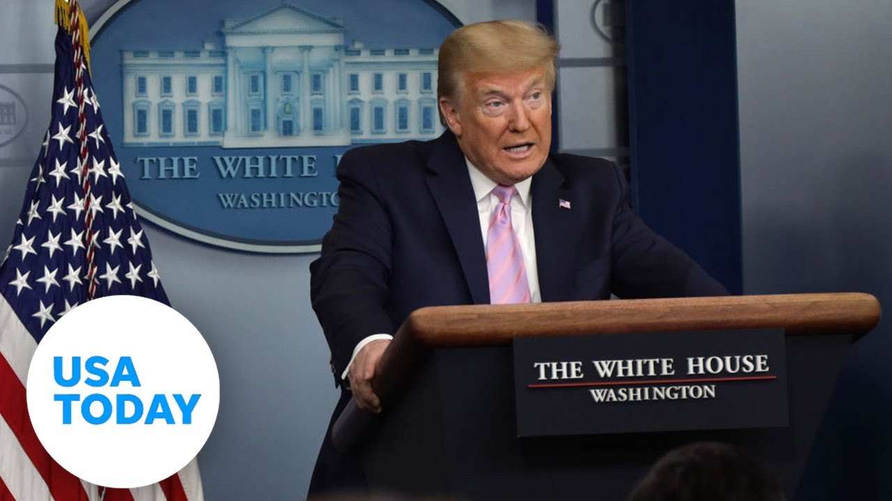 President Trump and task force update on coronavirus pandemic | USA TODAY
