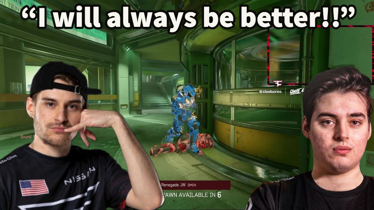 FaZe Renegade Vs SSG Bound INSANELY CLOSE 1v1 Gets Very HEATED!!