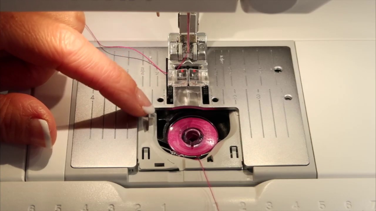 Pfaff Quilt Expression 720 5 Inserting the Bobbin