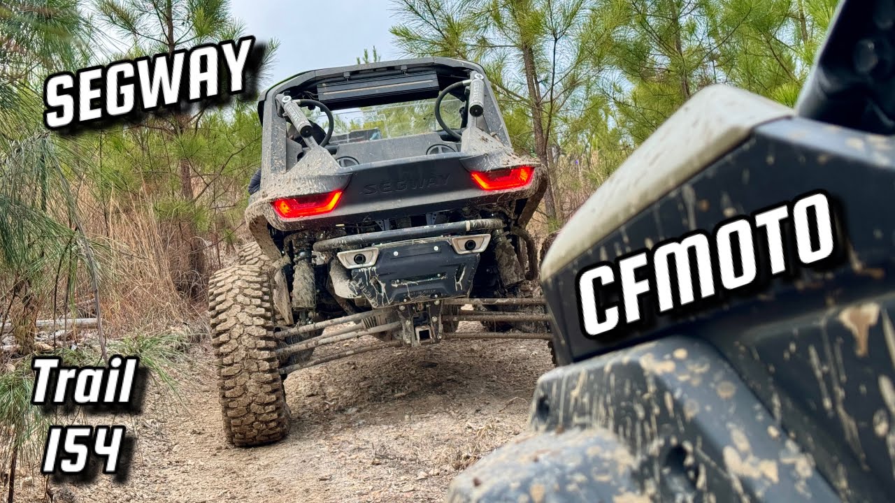 2024 CFMOTO ZFORCE vs Segway Villain on Trail 154 at Rainbow Falls - NATRA