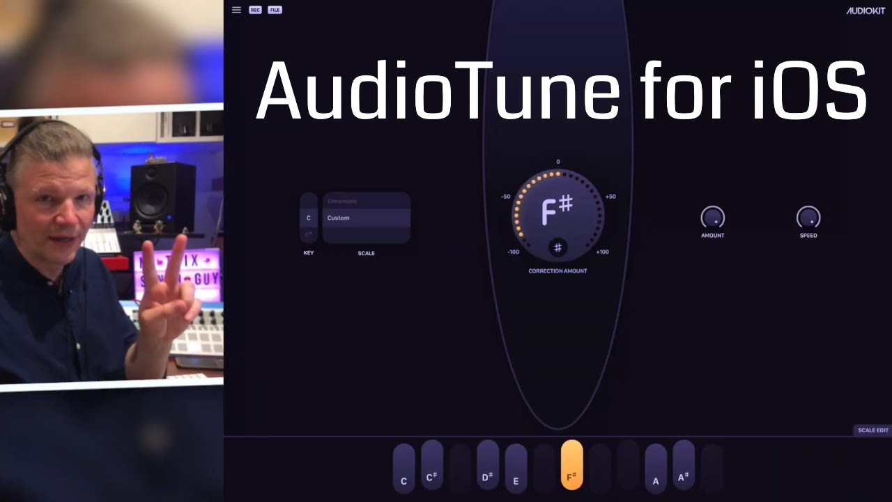 AudioTune from Coda Labs and #audiokit for #ios