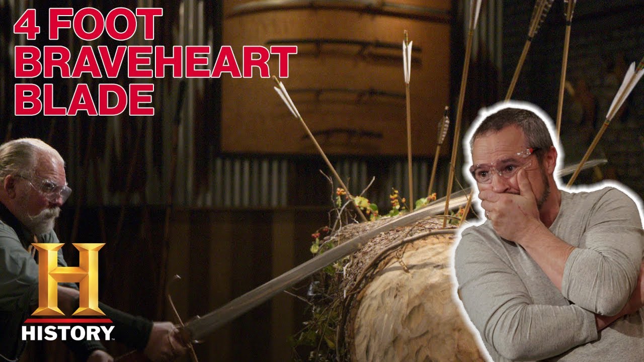 Forged in Fire: GIANT Sword of William Wallace DESTROYS the Final Round (Season 8) | History