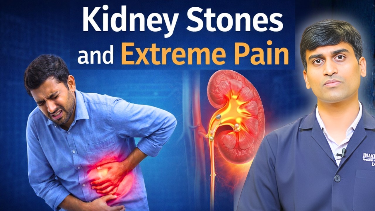 Ureteric Stone Pain Explained | Kidney Stone Truth | Dr Ajaykumar Gajengi