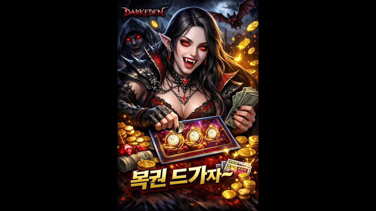 다크에덴 트라키아 김쇼팽 복권 70만포 들가자~