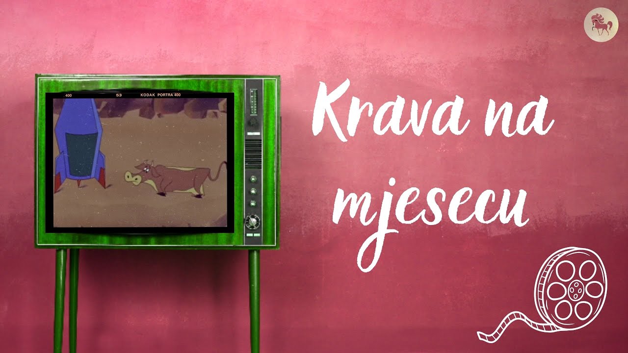 Krava na mjesecu (Dušan Vukotić, 1959.) animirani
