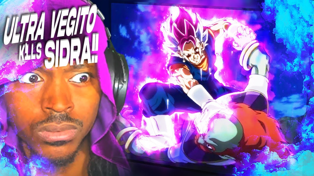 ULTRA VEGITO KILLS SIDRA, GOD OF UNIVERSE 9 REACTION [DRAGON BALL SUPER ULTRA VEGITO PART 14]