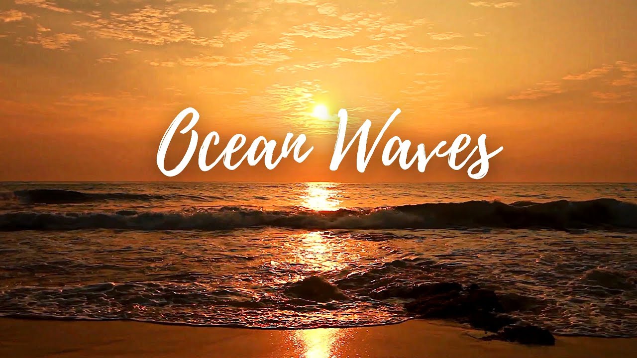Breathtaking Sunset - Ultimate Relaxation - 6 Hours of Calming Ocean Beach Wave Sounds