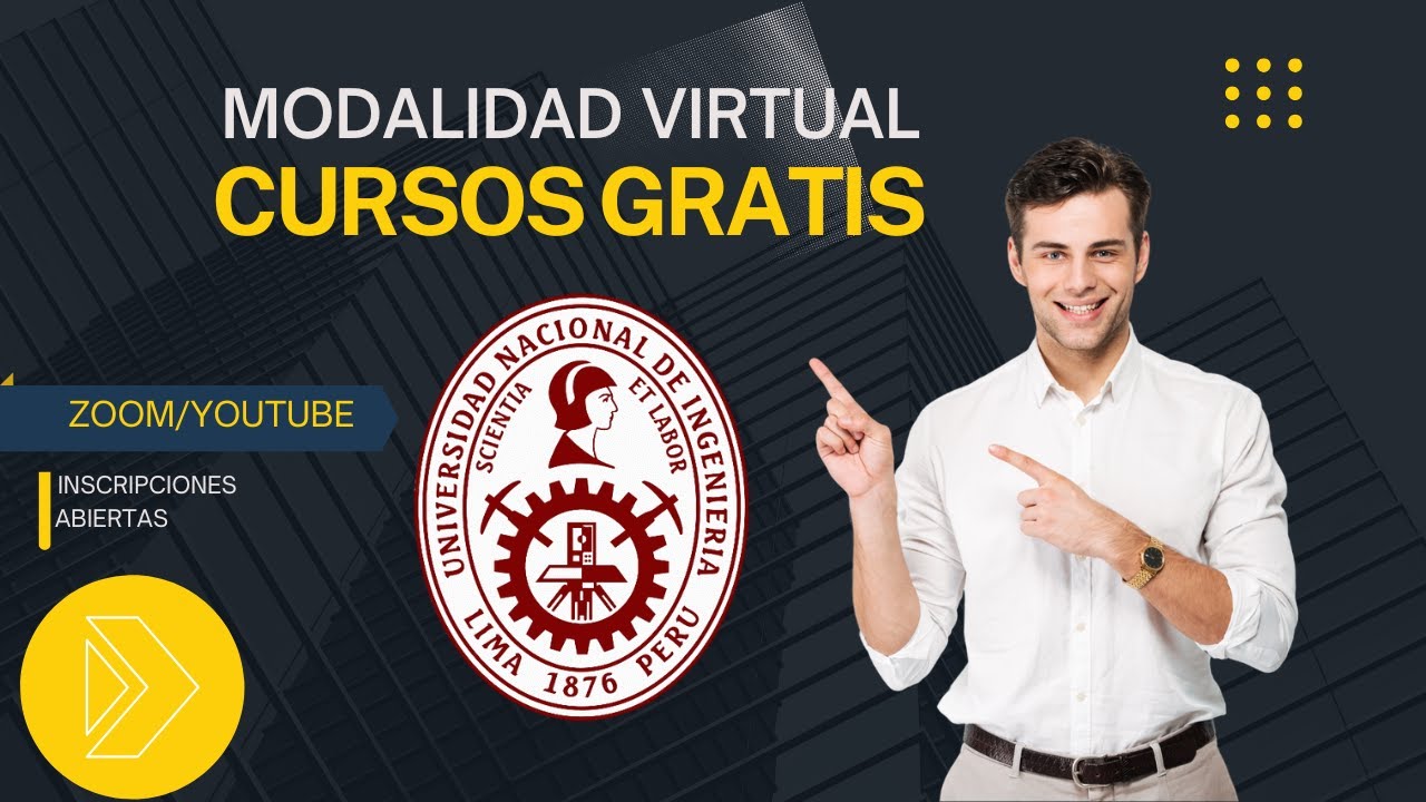 Cursos Gratis UNI de Ingeniería Perú Abril 2025