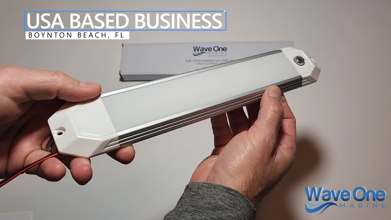 Wave One Marine | Dual Color Dimmable LED 12