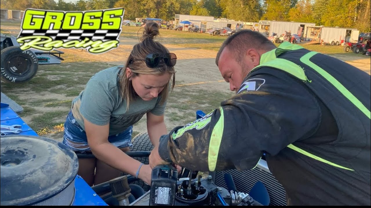 WRECKED at Adam's County Speedway BUT THANKFULLY a PROVISIONAL Got GARY into The SHOW!