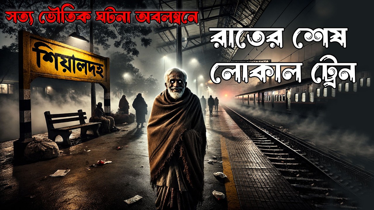 শীতের রাতের শেষ লোকাল ট্রেন/ Bengali horror audio story/ সত্য ঘটনা অবলম্বনে