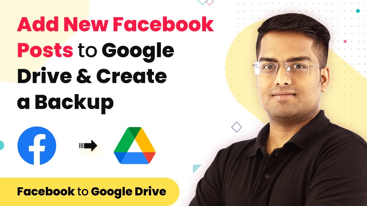 Add New Facebook Posts to Google Drive & Backup Your Facebook Photos/Videos