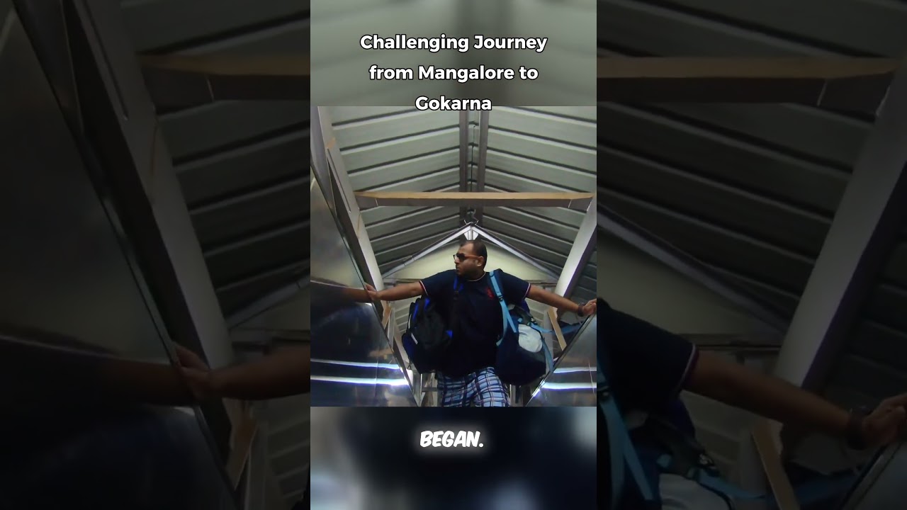 Challenging Journey from Mangalore to Gokarna by train