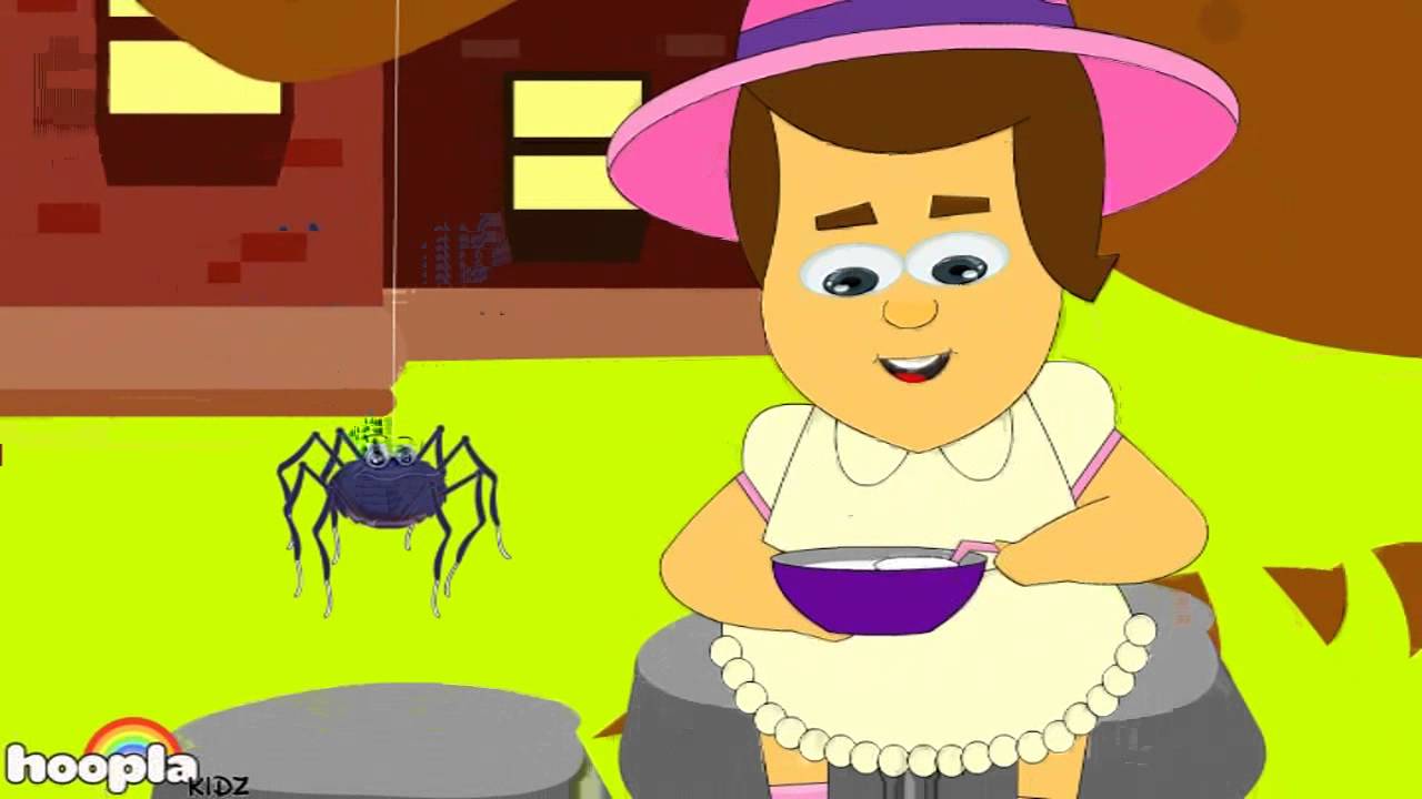 Little Miss Muffet | Classic Nursery Rhymes | HooplaKidz