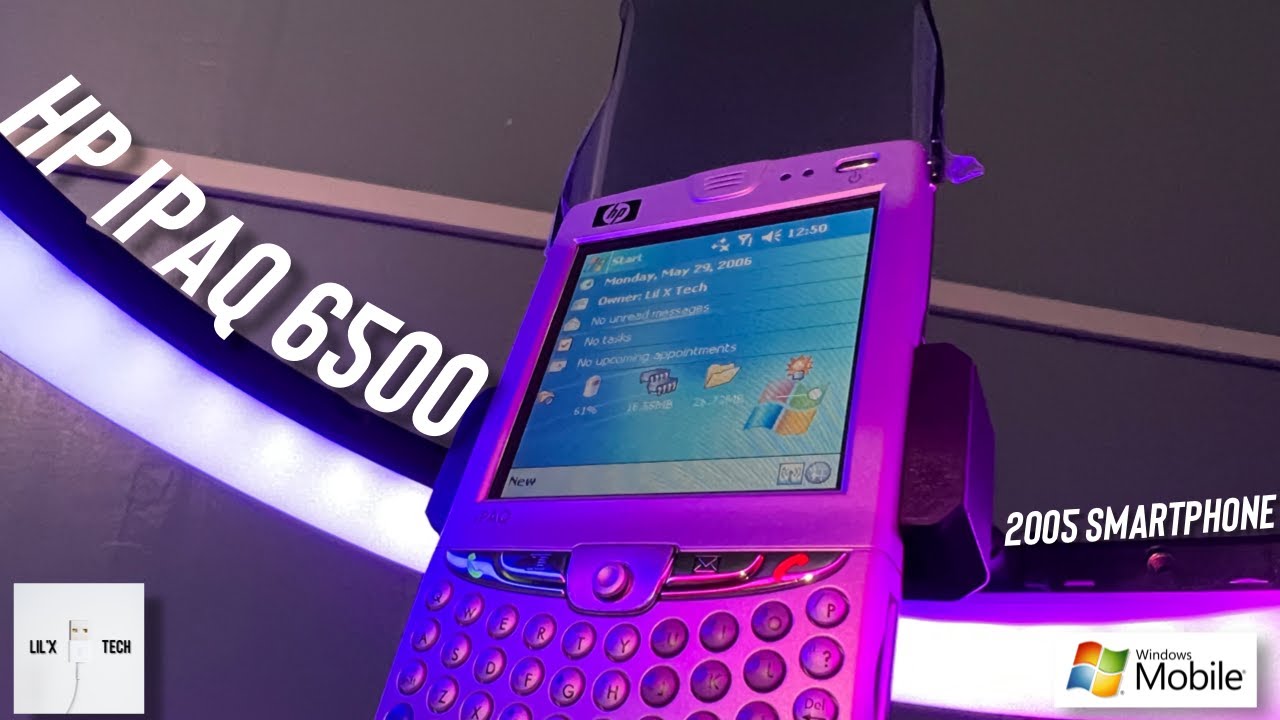 HP Ipaq 6500 The Smart Phone of 2005, The Beginning of The Smartphone Era!