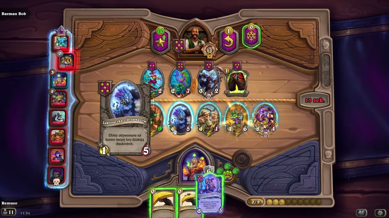 Hearthstone battlegrounds daily#34 mix win