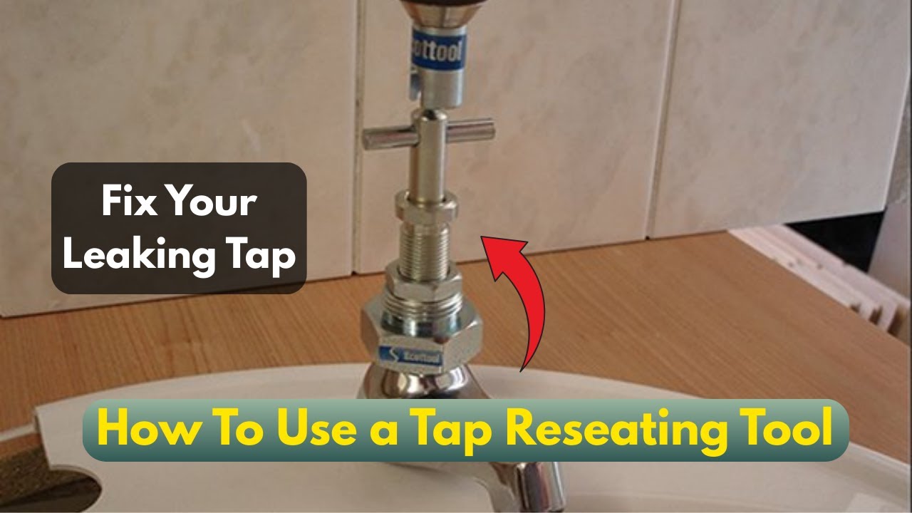 How To Use a Tap Reseating Tool || Fix Your Leaking Tap ||