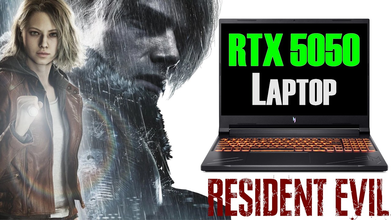 RTX 5050 Gaming Laptop vs. Resident Evil Requiem - LOW COST GAMING!!!