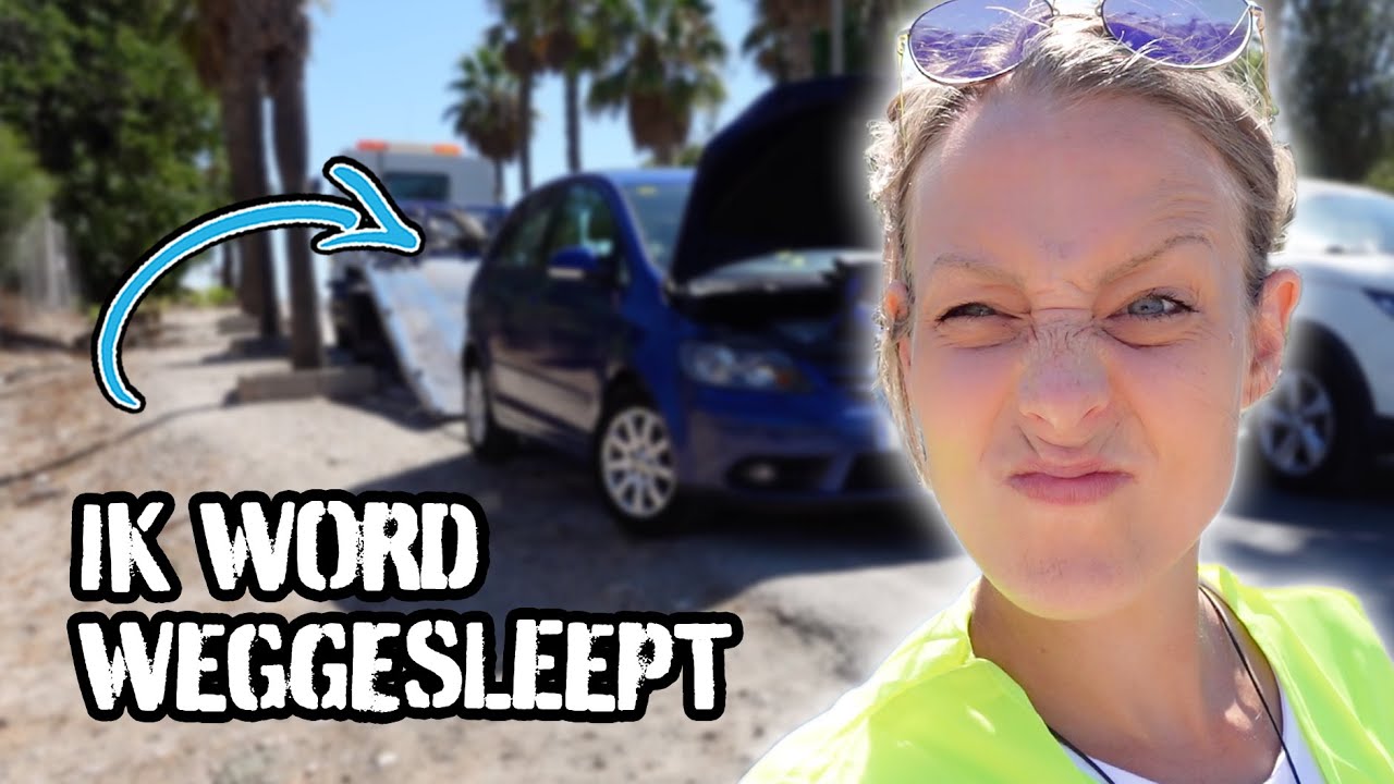 😰 AUTOPECH OP DE DRUKSTE PLEK IN TORREMOLINOS🇪🇸  Ons leven in Spanje | ThemePark Kids Vlog #362