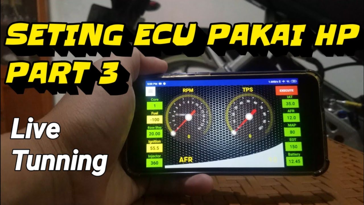SETING ECU BRT JUKEN 5 DI ANDROID | PART 3