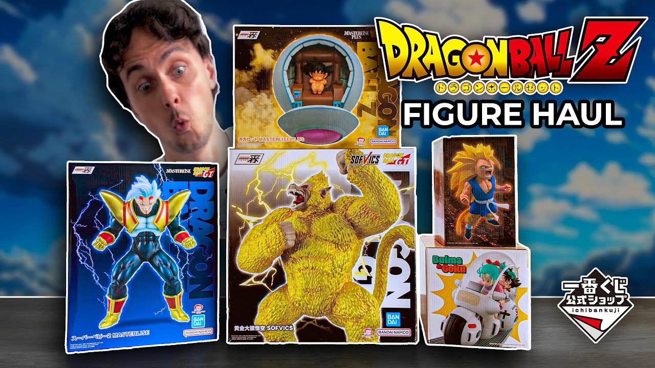 Dragon Ball GT Golden Oozaru, Baby Vegeta, SSJ3 Goku ichibansho and Pdbanter in one video! ドラゴンボール