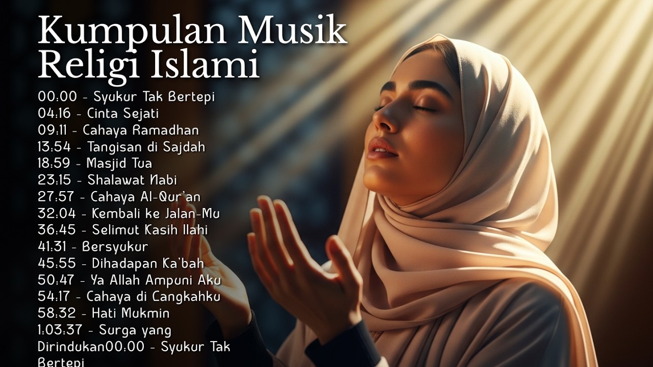 Kalau Malam Ini Terasa Berat, Dengarkan Ini! | Kumpulan Lagu Islami Menyejukkan Jiwa