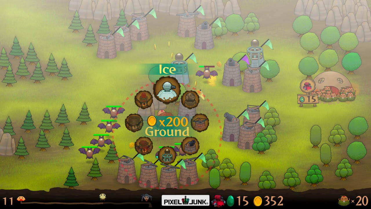 Pixel Junk Monster Eruption Destruction Special 3 Rainbow Perfect