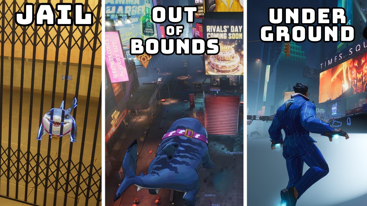 How to Do All Times Square Map Glitches in Marvel Rivals
