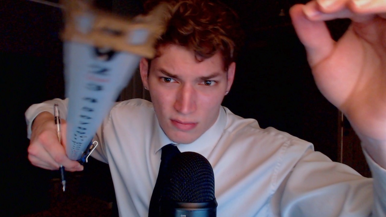 My FIRST ASMR video!!! Whisper rambling + Tapping