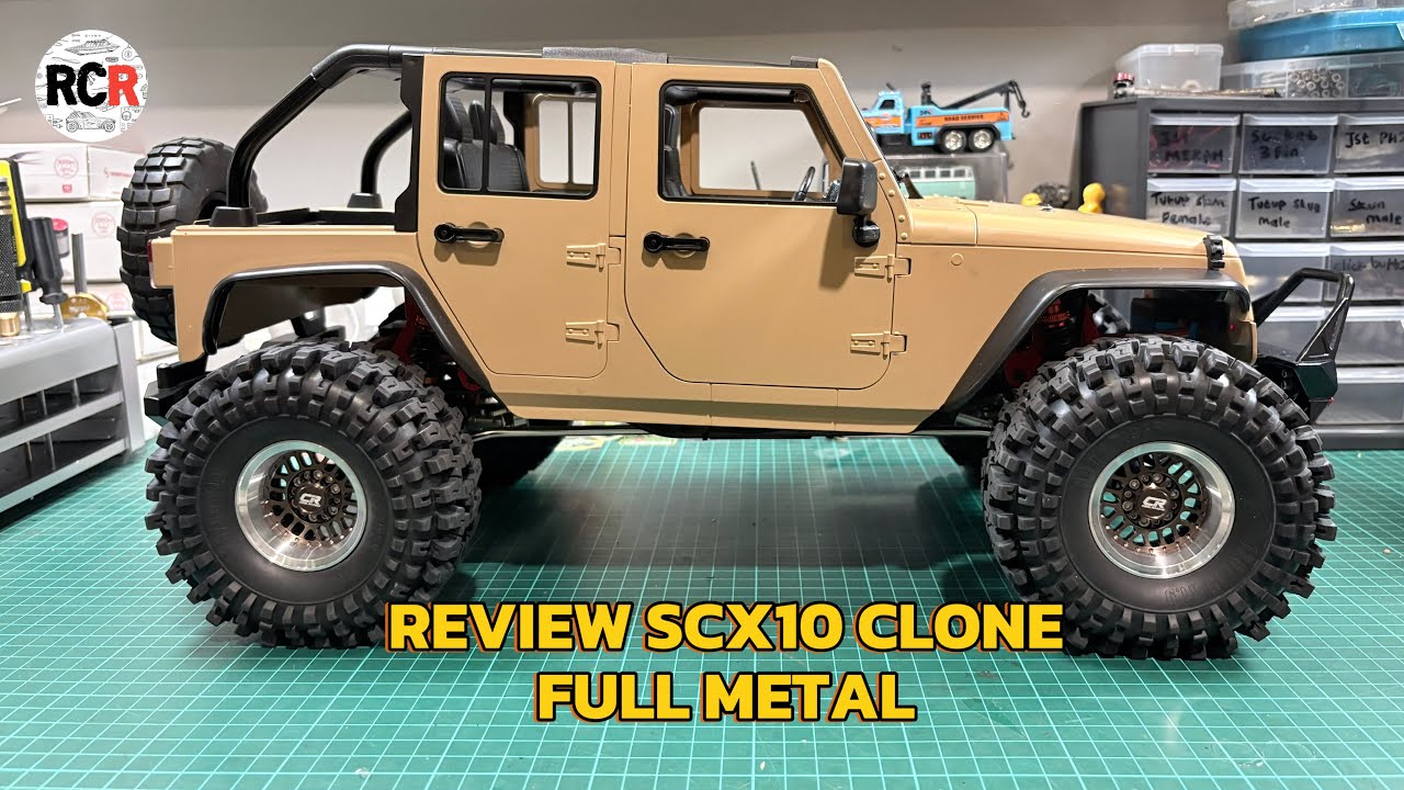 YANG MAU RAKIT RC ADVENTURE 1:10 TONTON INI DULU ‼️ REVIEW SCX10 CLONE RUBICON  WB 313MM